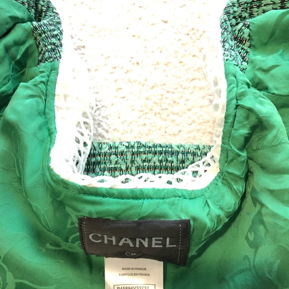 Authentic Chanel tweed coat - Picture 6 of 7